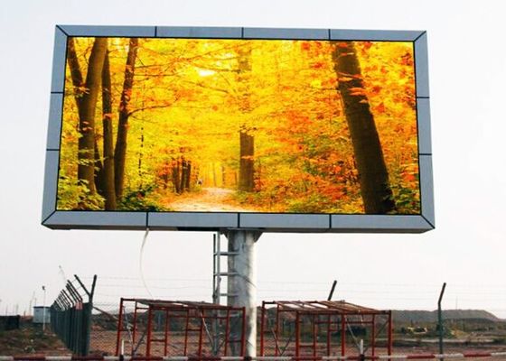 Pixel Pitch 8mm LED  Advertisement Large Screen Outdoor indoor full color led display outdoor led video display