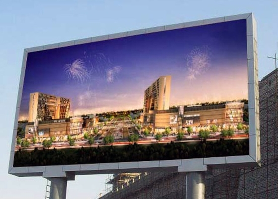 Billboard Outdoor LED Video Wall P8 High Brightness Die-Cast Aluminum full color led display