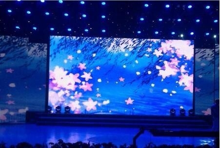 SMD LED Screen for Display Max 600W/m2 Power Consumption and 100 Life Time