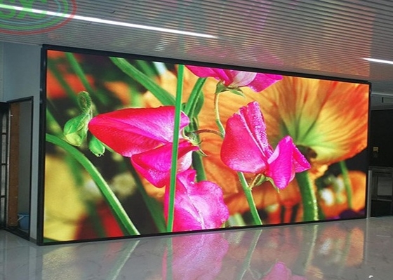 SMD Indoor LED Display , 3.91mm High Refresh Rate Video Wall commercial advertising led display