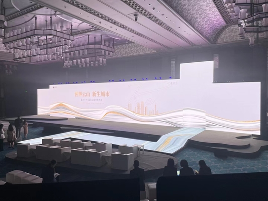 Indoor Stadium Supermarket Full Color P5 Fixed Installation Big LED Video Wall Billboard