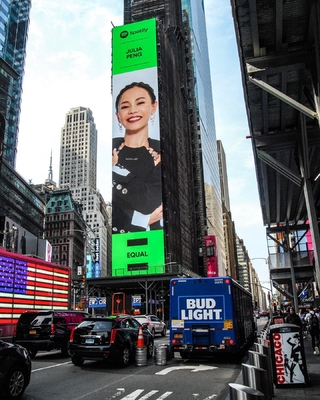 High brightness good price  outdoor p6 full color led display advertising led video wall billbo