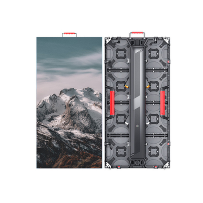 SMD2727 Outdoor Full Color Waterproof LED Rental Screen 6mm Pixel IP65 100000 Hours Lifespan