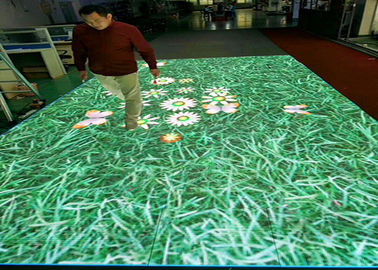 China SMD3535 Sound Active Dj Led Disco Dance Floor Warm White Beam Panels