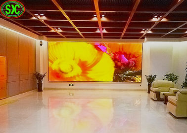 Black SMD Indoor Full Color LED Display Rental , shenzhen led ad board