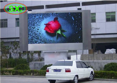 Hot sale high brightness 6000 cd/m² outdoor P 6 LED screen can both fixed installation and rental