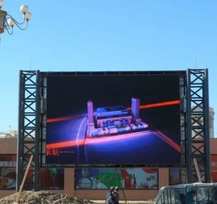Highest Pixel Density Full-Color Outdoor LED Display In SMD1921 Package full color outdoor advertising led display