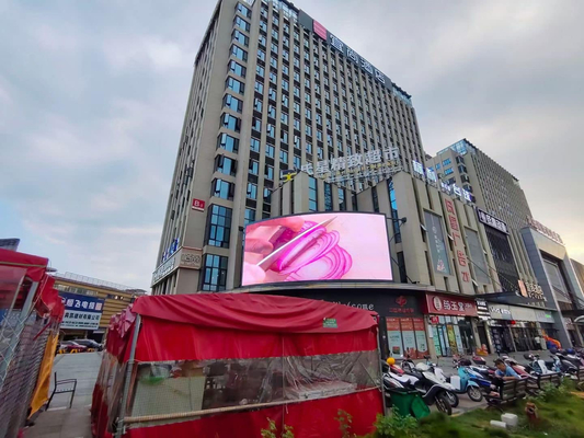 Advertisement P6   LED Display Screen 1R1G1B Pixel Configuration ，960x960mm cabinet，6000nit brightness