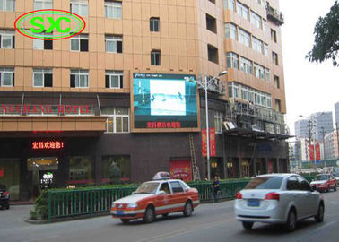 P10 custom sized led video wall outdoor fixed big advertising display screen