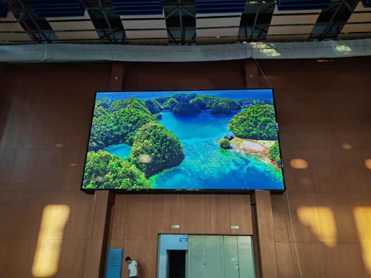Indoor Full Color Led Display Screen P3 111111dots / sqm High Pixel Rental