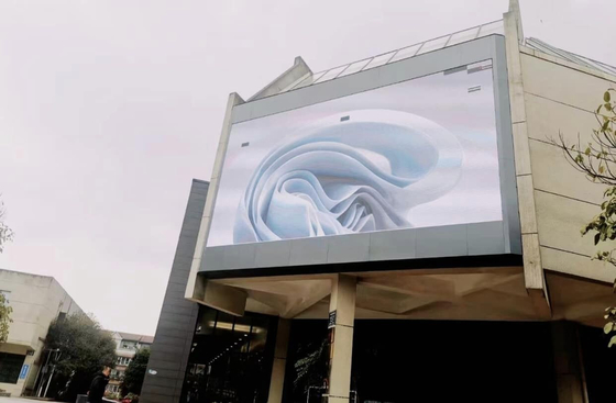 High Quality  P5 960X960mm Advertising Fixed Installation Waterproof LED video wall，support curved Corner design，3840hz