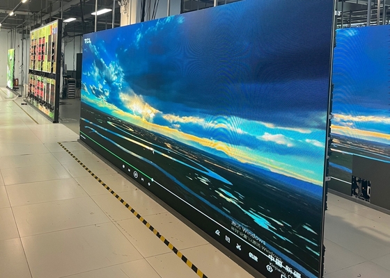 P3.91 Indoor LED Advertising Screen For Conference/ LED Video Wall With Iron Cabinet