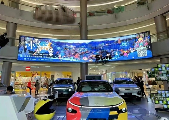 Rental RGB Stage LED Screen Indoor LED TV Wall Noiseless 62500 Points/Square Meter