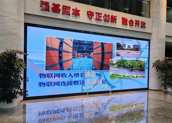 Die-Cast Aluminum LED Billboard Rental Service P6 Full Color LED Video Wall Panel
