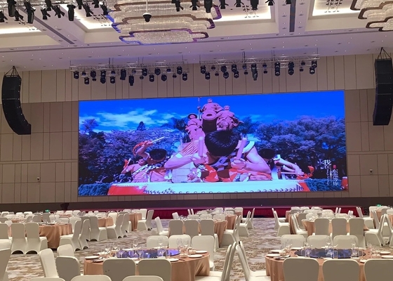 P4.81 Electronic LED Billboard Full Color 1/13 Scan High Resolution IP65 Waterproof