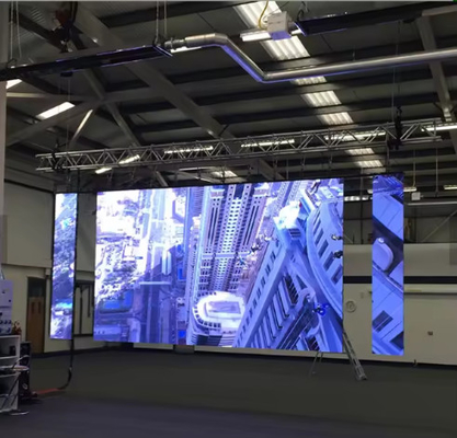 40,000 Sqm Density Indoor Full Color LED Display, Waterproof, With Sealed Steel Cabinet