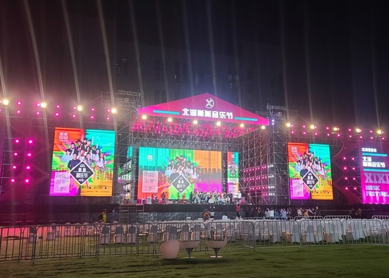 Waterproof Small Pitch Full Color Advertisement LED Screen P2 SMD 256*128mm Module