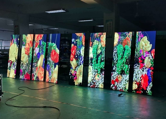 Die Cast Aluminum Rental Waterproof P3.91 LED Billboard 1/16 Scan Mode IP43 Suitable For Advertising Posters