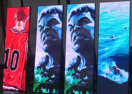 Die Cast Aluminum Rental Waterproof P3.91 LED Billboard 1/16 Scan Mode IP43 Suitable For Advertising Posters