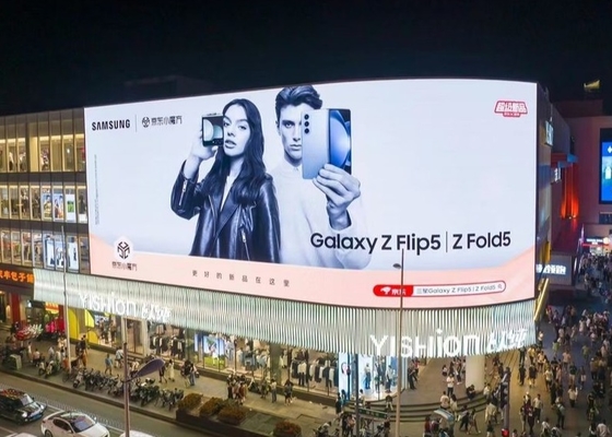 High Definition SMD 3528 Outdoor Waterproof Advertising LED Screen P8 1/8 Scan Nova / Linsn System