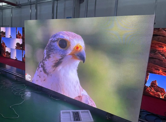 Rental Screen P8 LED Display Billboard, Indoor Full Color LED Screen 1/4 Scan Mode