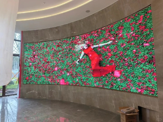 Full Color LED Display 1500 Bit Brightness Dust-Proof for Professional and Dust-Resistant Products Cabinet Size 640*640MM