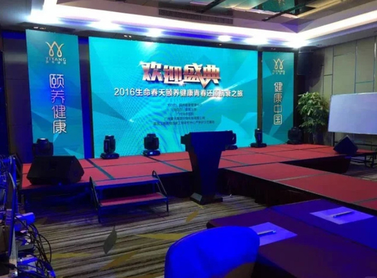 2500 Nits Brightness P5 Stage LED Rental Screen 160mm X 160mm Module Size