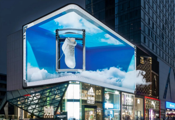 P5 Outdoor Full Color LED Die-Casting Aluminum Screen For Shopping Center/Exhibition