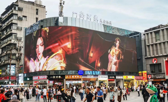 Large Outdoor Full Color LED Display P6, Waterproof And Dustproof 3 Years Warranty