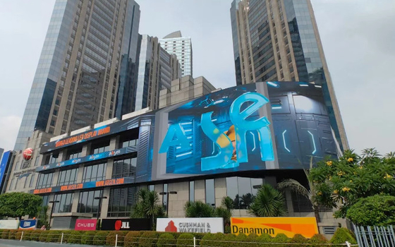 P4 SMD3535 Outdoor Full Color LED Display Fixed Use Waterproof Cabinet