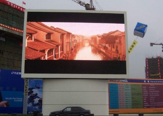 SMD2727 Outdoor Full Color LED Die-casting Aluminum Screen Mall Stadium Video Signage