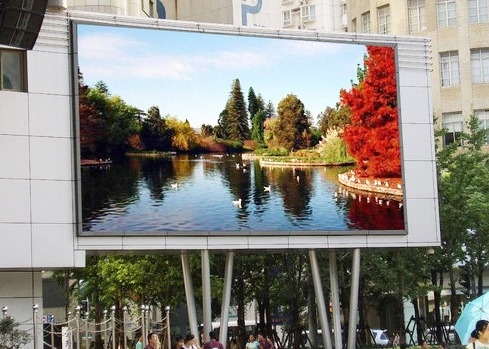 Rental/Fixed Installation Outdoor Die-Cast Aluminum P5 HD 960*960mm LED Large Screen For Photo And Video Ads