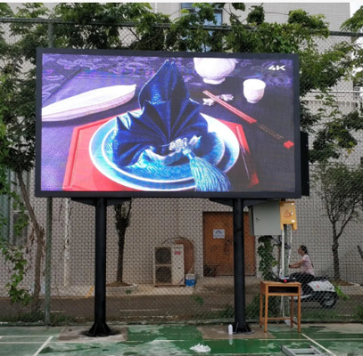 P10 Outdoor Waterproof Full Color High Definition LED Die-Casting Aluminum Screen