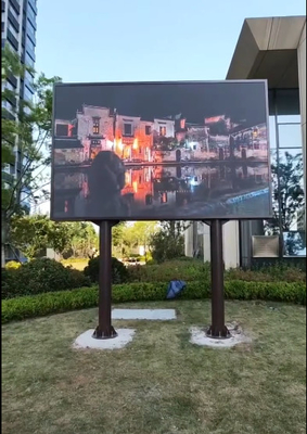 P4 Outdoor Full Color LED Rental Screen SMD2727 Large Size For Hospitals / Stadiums