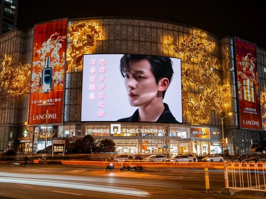 Advertising Screen Fixed/Rental Iron Box Outdoor LED Screen, High Refresh Rate LED Video Display Boards