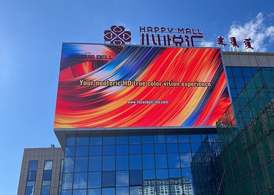 Advertising Screen Fixed/Rental Iron Box Outdoor LED Screen, High Refresh Rate LED Video Display Boards