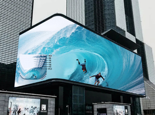 Outdoor Waterproof LED Digital Signage Full Color Brightness HD High Refresh Rate