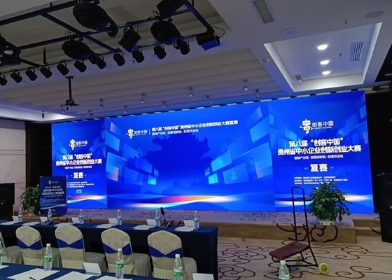 P3.91 High Definition Indoor Full Color LED Display/Stage LED Billboard, FCC Compliant