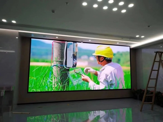 Die-Casting Aluminum Flexible SMD 960x960mm RGB Full Color NOVA System P5 LED Display
