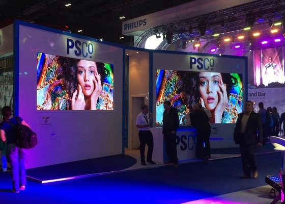 Die-Cast Aluminum Screen Large 3 In 1 Indoor Full Color LED Display P1.923 HD LED Video Screen