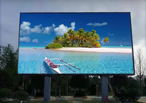 Rental Die-Cast Aluminum Cabinet Module  P10 LED Billboard Display High Brightness