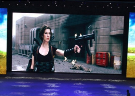 SMD LED Video Screen Die-Cast Aluminum P4 / Indoor Stage LED Display With A Density Of 62,500/M2