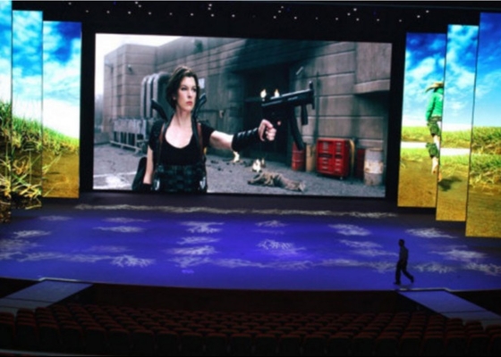 High Definition P4 Stage Background Full Color Indoor LED Video Wall Displays Billboard