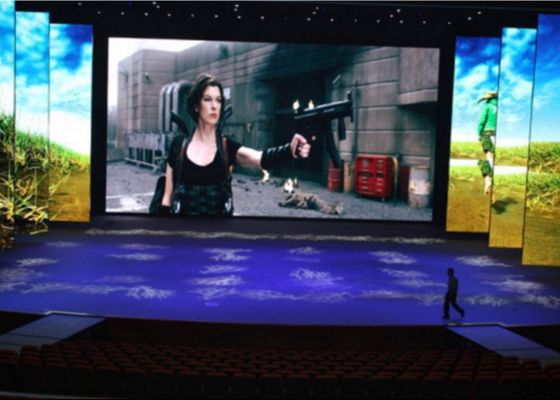 Indoor Front And Rear Access Easy Maintenance Full Color P4 LED Video Wall Screen