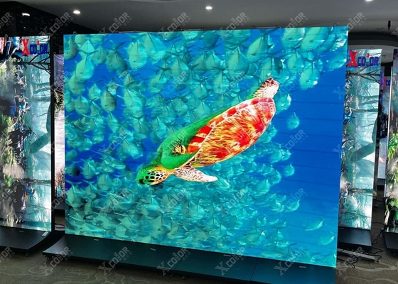 Die-Casting Aluminum SMD2121 High Definition Aluminum Frame Indoor Rental LED Display Full Color Environmentally Friendly