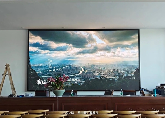 SMD3535  P2.5 Indoor Die-Casting Aluminum Cabinet Full Color LED Display DC5V Advertising Module 160*160mm