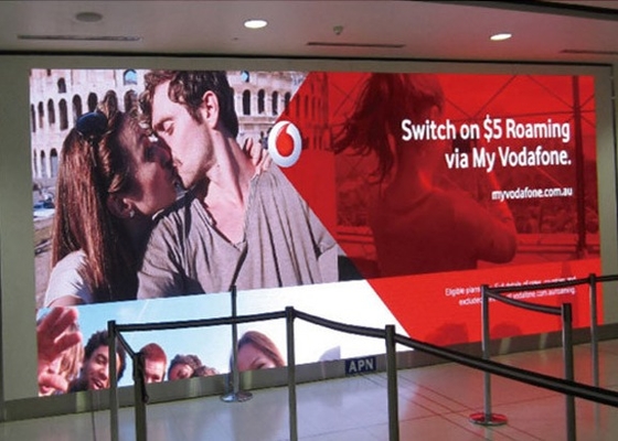 P3.91 Indoor Die-Cast Aluminum/Iron Box LED Display, LED Screen Billboard Wall Mount IP65 Waterproof