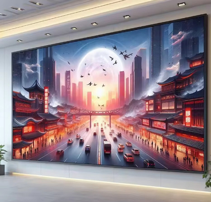 Ultra Slim 8500 Nits Brightness P8 LED Rental Billboards Steel Cabinets