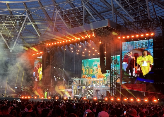 Waterproof Die-Cast Aluminum Screen Outdoor HD Stage LED Screen P3 Pitch NOVA System