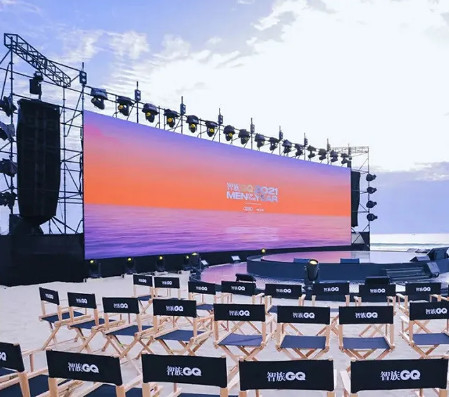 P10 Programmable Video Tv Smd Led Screen Panels Rgb 320mmx160mm Module